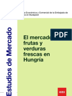 Estudio de Mercado "El Mercado de Frutas y Verduras Frescas en Hungría"