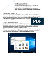 What Is An Operating System