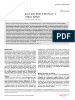 Removal of Heavy Metal Ions From Wastewater: A Comprehensive and Critical Review