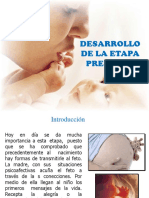 Desarrollo de La Etapa Prenatal