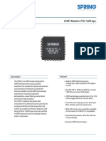 HART Modem IC HT2012-PL Datasheet