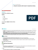 Hypothesis Testing MCQ (Free PDF) - Objective Question Answer For Hypothesis Testing Quiz - Download Now!