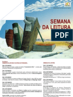 Cartaz Semana Da Leitura