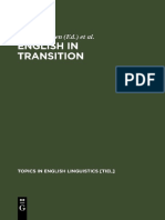 (Topics in English Linguistics 23) Matti Rissanen, Merja Kytö, Kirsi Heikkonen (Eds.) - English in Transition - Corpus-Based Studies in Linguistic Variation and Genre Styles-Mouton de Gruyter (1997)