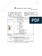 Hemorragias Uterinas Orgánicas: - Hemorragia Uterina Anormal