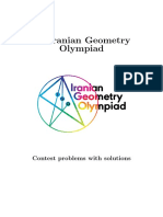 7 Iranian Geometry Olympiad: Contest Problems With Solutions