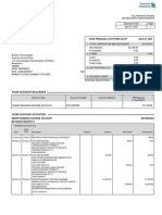 Your Financial Activities As of April 27, 2021