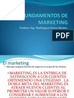 FUNDAMENTOS DE MARKETING Clase 1