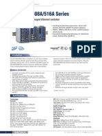 EDS-505A/508A/516A Series: 5, 8, and 16-Port Managed Ethernet Switches