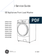 ServiceManual - 31-9261 GE Mabe Lavadora Barco Chamo