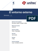 Tarea 2.1 El Entorno Externo