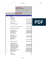 Balance Sheet: PT Garuda Tech