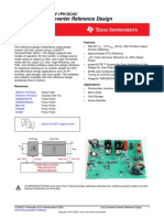 Grid Connected Inverter Reference Design: Design Guide: TIDM-HV-1PH-DCAC