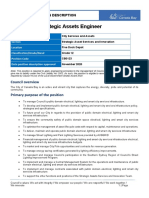 Strategic Assets Engineer: Position Description