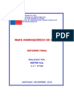 Informe Mapa Hidroquimico