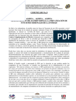 Comunicado No. 8 Junta Directiva ANEBRE