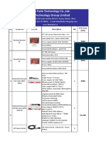 Price List For ENT Options