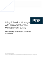 ITSM Customer Service Management Whitepaper