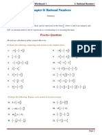 3-Rational Numbers (Practice Questions)