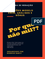 E-Book Redação Por Que Não Mil, 1 Edição