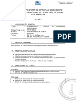 Fundamentos y Técnicas de Fortificación Subterránea