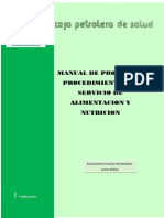 Servicio de Alimentacion y Nutricion