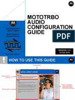 MotoTRBO Audio Configuration Guide v1.1