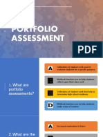 Portfolio Assessment Quiz