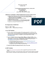 Pre - Registration Procedure Guidelines, 1st Sem 2021-2022 A