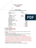 FI 3300 - Corporation Finance Spring 2015: THPS-1 Solution Key