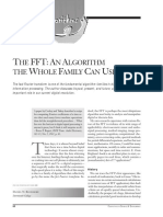 T FFT: A A W F C U: HE N Lgorithm THE Hole Amily AN SE