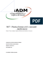 M17 - Práctica Forense Civil y Mercantil - Depfcm S3