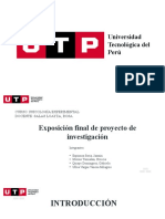 Proyecto de Investigación