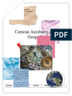 Ciencias Auxiliares de La Geografía