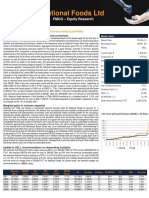 National Foods LTD FY21 Earnings Update