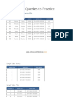 Prepare Sample Data To Practice SQL