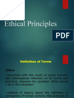 Ethical Principles