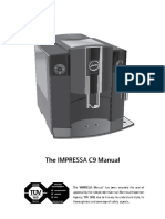 Jura C9 Manual