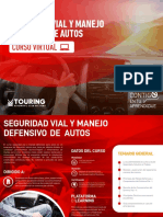 Curso Seguridad Vial y Manejo Defensivo de Autos