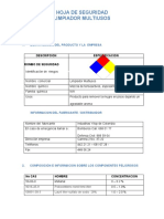 Hoja de Seguridad Limpiador Multiusos 2015 1