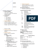 Hemostasis/ Coagulation: Platelet Aggregation