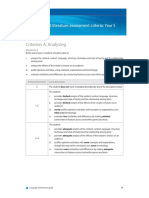 MYP EngLL - Assessment Rubric