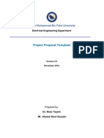 Electrical Engineering Project Proposal Template