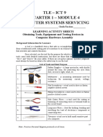 Tle - Ict 9 Quarter 1 - Module 4 Computer Systems Servicing