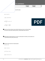 Evaluación de Contenidos 3º ESO Aplicadas Pruebas D