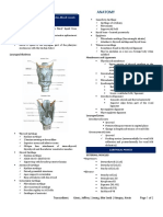 1.15 ANATOMY - The Larynx