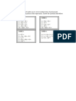 Formative Assesment-Binomial Theorem