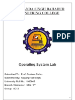 OS Practical File