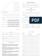 Defiant RPG - Character Sheet - Infernal (OEF)