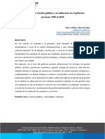 Lectura 5 - Enfoques de La Gestión Pública